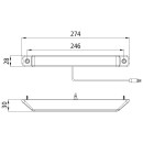 Linepoint II LED, 12/24V, re, 0,5m, 3-pol.ASS,...