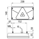 Multipoint V, 24 V, rechts, 2,5 m, 7-pol. ASS