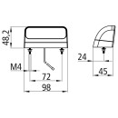 Regpoint II LED, 12 V, KZL, 0,80 m, DC