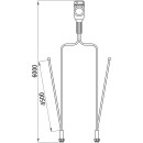 Versorgungskabel,13-pol.Stecker, 2x 5-pol. Baj. 6000 mm,...