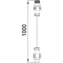 Verlängerungsleitung, 7-pol. ASS, 1000 mm