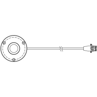 Rückfahrsensor, 1500 mm, 8-pol. Bajonett, für RDC