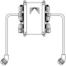 Verteiler ASS, 24 V, Kabellänge 1,6 m