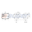 Verwickelte Luftfederbalg passend für DAF...