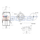 Service & Komplett Luftfederbalg passend für...