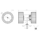 Innenraumgebläse passend für IVECO STRALIS 2002-> NRF 34264