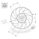 Lüfter komplett passend für VW Transporter 2.5D...