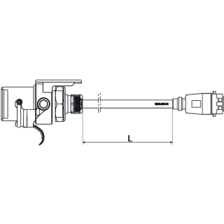 WABCO Kabel mit ABS-Stecker 4492721200