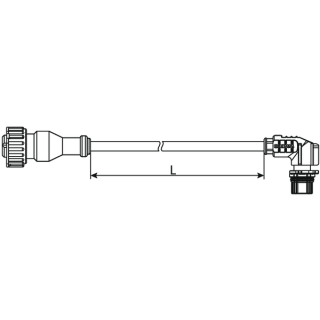 WABCO Cable with socket 4494390300