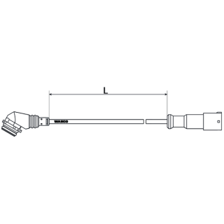 WABCO Sensorkabel mit Kupplungsdose 4497250150