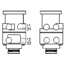 WABCO Motorwagenbremsventil 4613154790