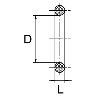 WABCO O-Ring ISO3601-19,0x2,5 8970730764