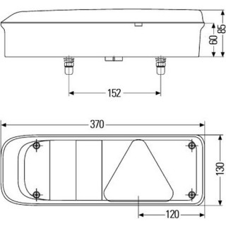 Heckleuchte HELLA 2VP 340 934-101