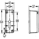 Umrissleuchten HELLA 2XS 005 020-001