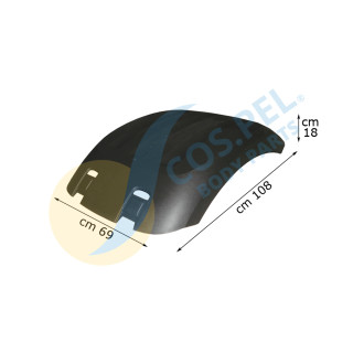 Kotflügel hinten, rechts-links passend für DAF CF, XF 105, XF 106 10.05-