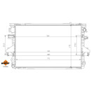 Kühler, Economy Class (gesteckt) passend für VW Transporter 2.5D 03- NRF 53795A