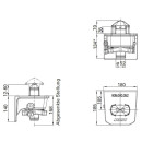 Containerverriegelung F 02 SK-R, für Containerchassis