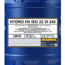 MANNOL HYDRO HV ISO 22 VI 245 20 Liter