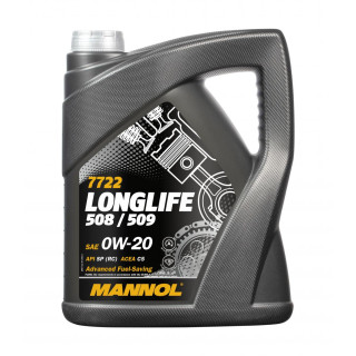 MANNOL 7722 LONGLIFE 508/509 5 Liter