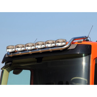 Scheinwerferbügel für Volvo FH 2013, Flachdach für 6 Scheinwerfer, vorverkabelt