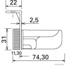 HERTH+BUSS ELPARTS 82710214 Begrenzungsleuchte 24 V, LED, Aspoeck P+R passend für SUER