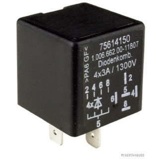 HERTH+BUSS ELPARTS 75614150 Diode 3 A, 1300 V passend für MAN