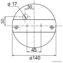 HERTH+BUSS ELPARTS 83840181 Heckleuchte rechts, geschraubt passend für SUER