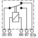 HERTH+BUSS ELPARTS 75613176 Relais, Arbeitsstrom 24 V, 5 - 10 A, 5 pins