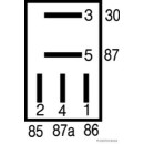 HERTH+BUSS ELPARTS 75613176 Relais, Arbeitsstrom 24 V, 5 - 10 A, 5 pins