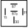 HERTH+BUSS ELPARTS 75614214 Kontrollgerät, Batteriespannung 11,5 - 12,5 V, 15 A, 5 pins