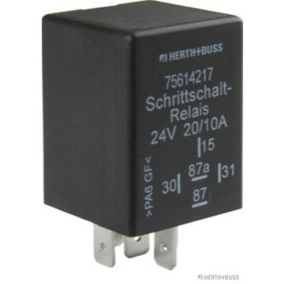 HERTH+BUSS ELPARTS 75614217 Relais, Arbeitsstrom 24 V, 20 A, 5 pins