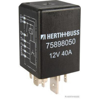 HERTH+BUSS ELPARTS 75898050 Relais, Kraftstoffpumpe 12 V, 40 A, 7 pins passend für SEAT, SKODA, VW