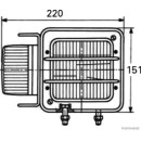 HERTH+BUSS ELPARTS 81658044 Hauptscheinwerfer rechts, R2 (Bilux), T4W