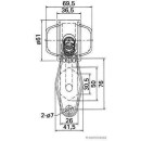 HERTH+BUSS ELPARTS 82710052 Umrissleuchte passend für JOHN DEERE