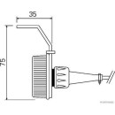 HERTH+BUSS ELPARTS 82710147 Seitenmarkierungsleuchte 24 V, LED passend für SUER