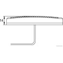 HERTH+BUSS ELPARTS 82710256 Seitenmarkierungsleuchte 12 V, LED, DC (Double Click) passend für SUER