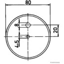 HERTH+BUSS ELPARTS 82710296 Begrenzungsleuchte C5W