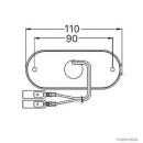 HERTH+BUSS ELPARTS 82710310 Seitenmarkierungsleuchte 24 V, LED