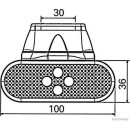 HERTH+BUSS ELPARTS 82710337 Seitenmarkierungsleuchte 24 V, LED, click-in