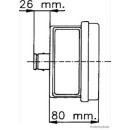 HERTH+BUSS ELPARTS 83840584 Heckleuchte links, rechts, DAF-Connector passend für DAF 65, 65 CF, 75, 75 CF, 85, 85 CF, 95, 95 XF