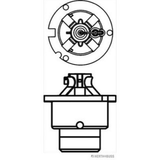 89901220 HERTH+BUSS ELPARTS Glühlampe D2S, 85 V, 35 W, P32d-2 - LKW  Ersatzteile beim Experten bestellen