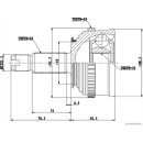 HERTH+BUSS JACOPARTS J2824134 Gelenksatz, Antriebswelle...