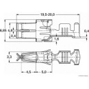 50x HERTH+BUSS ELPARTS 50251323 Crimpverbinder AMP Tyco SPT, 6,3 mm, 2,5 - 4 mm² passend für VAG