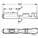 50x HERTH+BUSS ELPARTS 50251475 Crimpverbinder AMP Tyco...