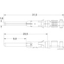 25x HERTH+BUSS ELPARTS 50251850 Crimpverbinder AMP Tyco Type III+, 0,75 - 1,5 mm² passend für MAN