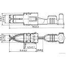 50x HERTH+BUSS ELPARTS 50251875 Crimpverbinder Lear MDK 5, 2,8 mm, 1,5 - 2,5 mm² passend für MAN