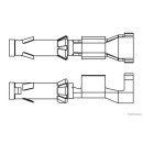 50x HERTH+BUSS ELPARTS 50251880 Crimpverbinder AMP Tyco RK 1,5, 0,5 - 1 mm²