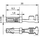 50x HERTH+BUSS ELPARTS 50253275 Kontaktbuchse KOSTAL LKS 1,5 ELA, 1 - 2,5 mm²