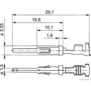 50x HERTH+BUSS ELPARTS 50253293 Kontaktstift KOSTAL LKS...