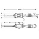 50x HERTH+BUSS ELPARTS 50253318 Crimpverbinder AMP Tyco...